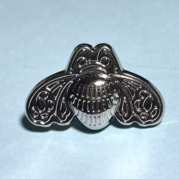 Patron Tequila Silver Tone Bumble Bee Advertising Lapel, Hat Pin -New - Picture 1 of 2